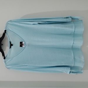 Zac and Rachel Linen knit top size L